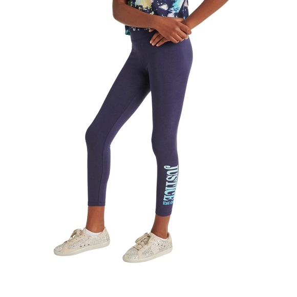 NWT Justice girls leggings and shirts bundle XL - Picture 2 of 5